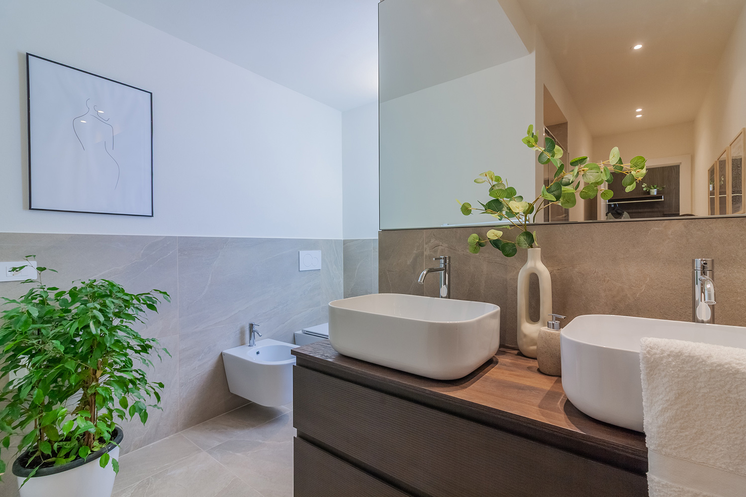Casa Marisa Home staging in trilocale abitato a Carimate (CO).
